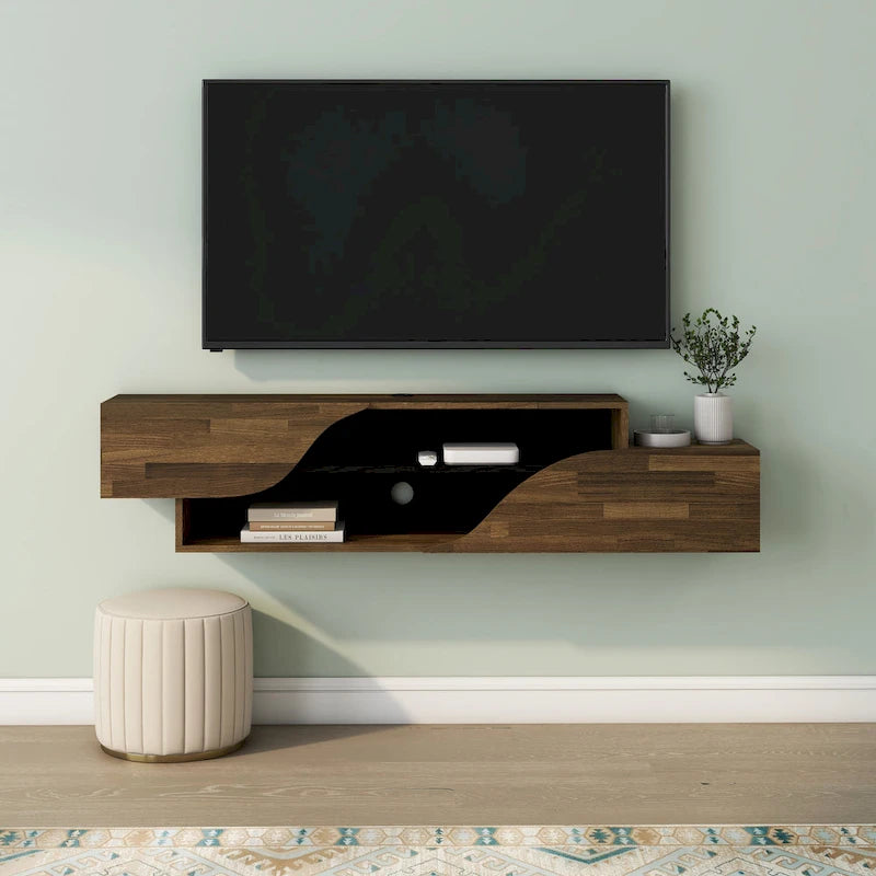 59-Inch 2-Shelf Floating TV Stand
