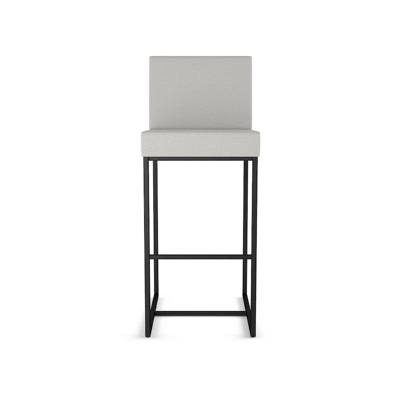Gepolsterter Metallhocker für Küchen- und Bartresen