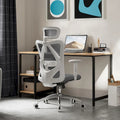 High-Back Ergonomic Mesh Office Chair with Adjustable Lumbar Support