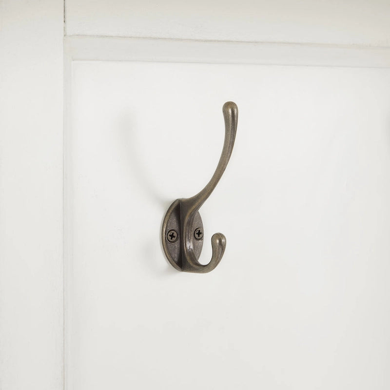 Entryway Hall Tree with Storage Cabinets, Bench and Coat Hooks