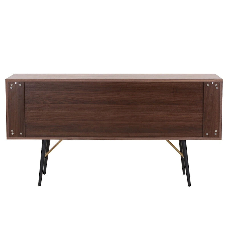 Credenza e mobile contenitore da cucina in stile moderno di metà secolo, mobile TV